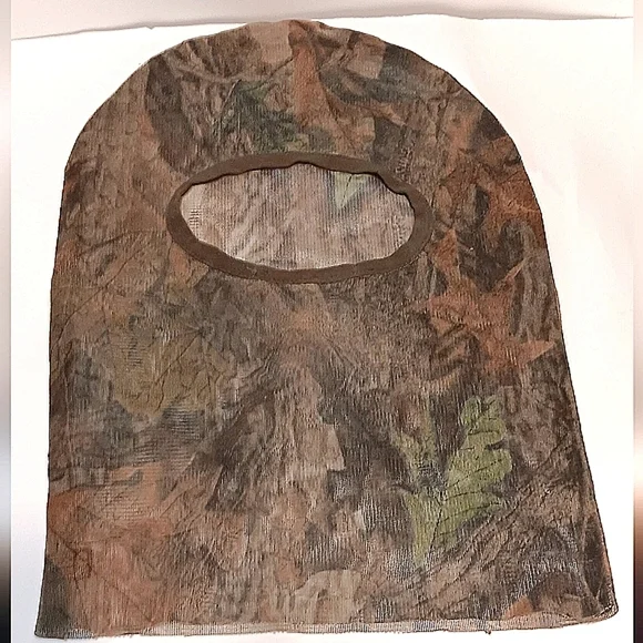 Realtree Hardwood Vintage Hunt Vest Mosquito Mask Camo 4 Pocket 1 Pouch Adjust. - Picture 3 of 15